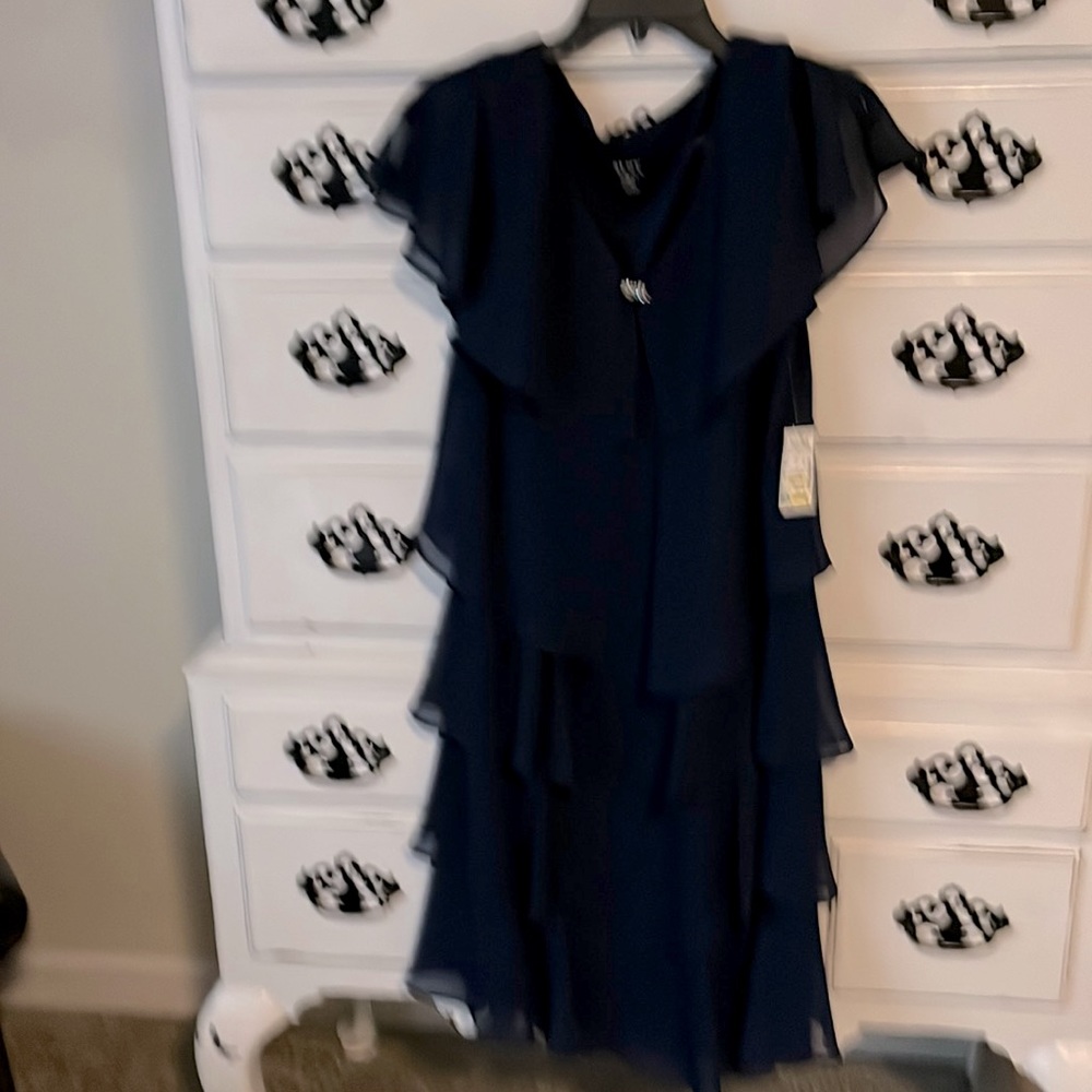 SNLY Navy Cocktail Dress. Size 14, never worn. Beautiful.